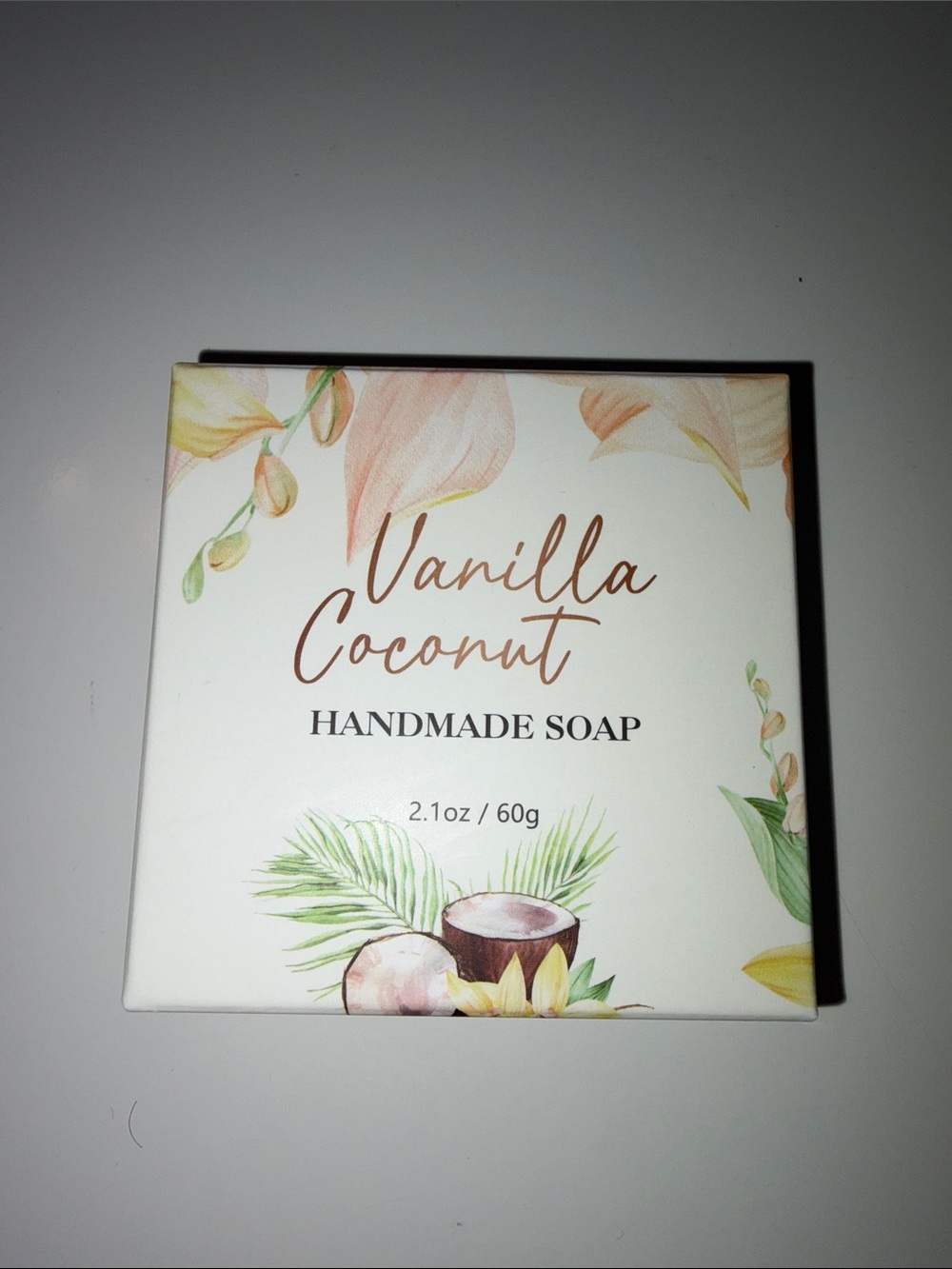 Vanilla Coconut Handmade Soap - Natural Scented Bar